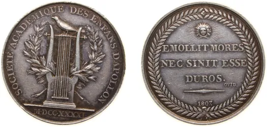 France Second Empire 1853 Jeton - Napoleon III (La Ville de Lille