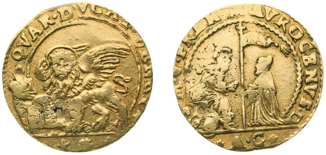 Italy Republic of Venice Italian states ND (1688-1694) AG 2