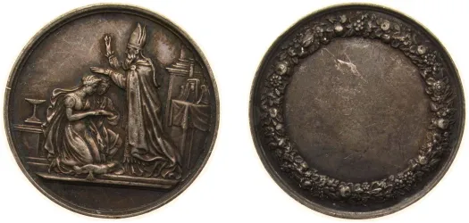 France Kingdom 1674 Jeton - Louis XIV (TRESORROVAL) Copper 7.45g