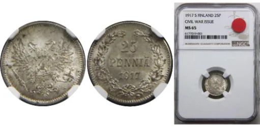 1916 S 50 Penniä - Nikolai II -Finland | Coins NB - Auction