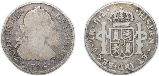 1816 So FJ ½ Real - Fernando VII (bust of Carlos IV) (VF