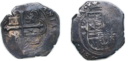 1787 Mo FM 2 Reales - Carlos III (VF) - Mexico City Mint - Mexico