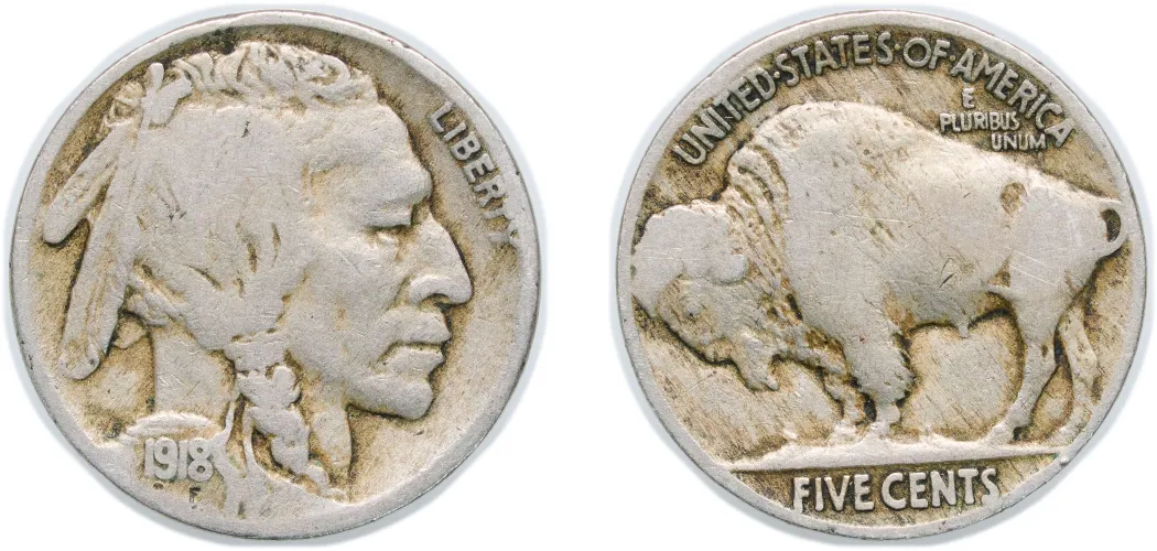 1918 5 Cents 