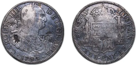 8 Reales 1880 Zs JS (XF) - Zacatecas Mint - Mexico | Coins NB