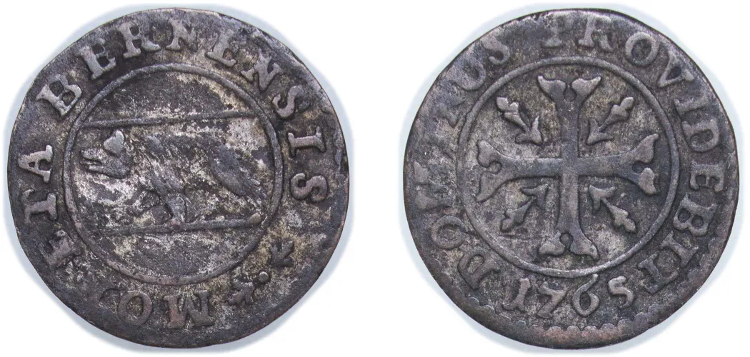 ½ Kreuzer 1765-Switzerland | Coins NB - Auction - CoinsNB E-Auction