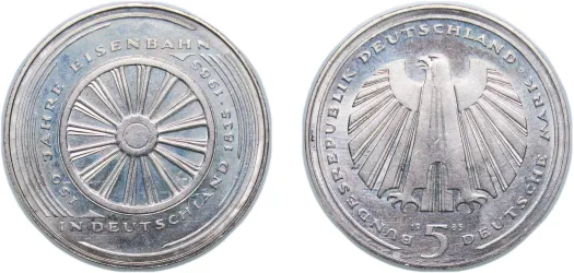 1934 F 2 Reichsmark (Friedrich Schiller) (XF) - Staatliche Münze