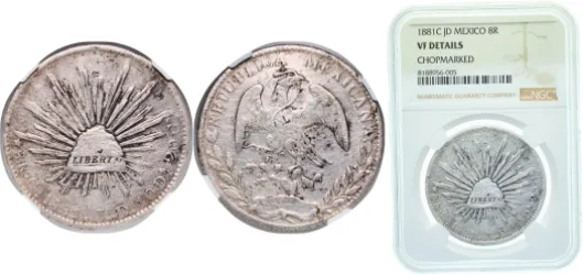 1806 TH 8 Reales - Carlos IV (VF) - Mexico City Mint - Mexico