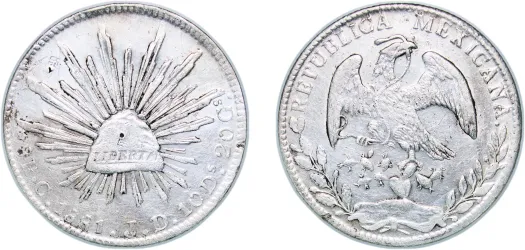 2 Reales 1830 Zs OV (F) - Zacatecas Mint - Mexico | Coins NB