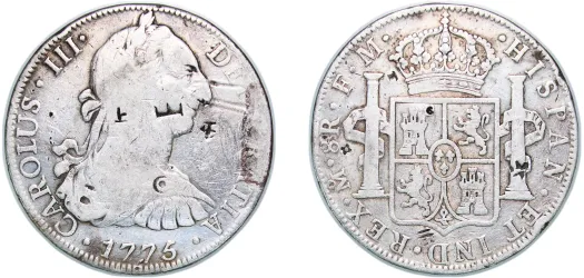 1787 FM 8 Reales - Carlos III -Mexico | Coins NB - Auction