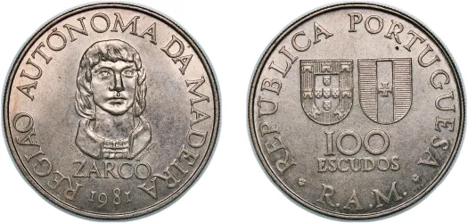 Monnaie Argent – 500 Reis Portugal 1891 – Roi Charles Ier