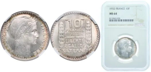 10 Francs 1932-France | Coins NB - Auction - CoinsNB E-Auction