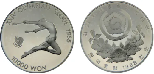 1988 10000 Won Olympic Games 1988 in Seoul, Equestrian Events (PF