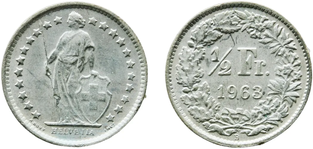 スイス　ヘルベチア50c 1867〜78 スイス ヘルベチア50c 1867〜78 Switzerland 1867/78 Helvetia