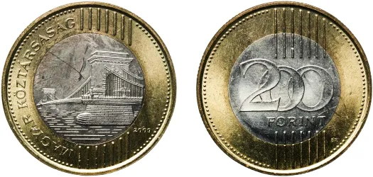 Mađarska. 500 PENGO 1945, Singidunum Numismatics