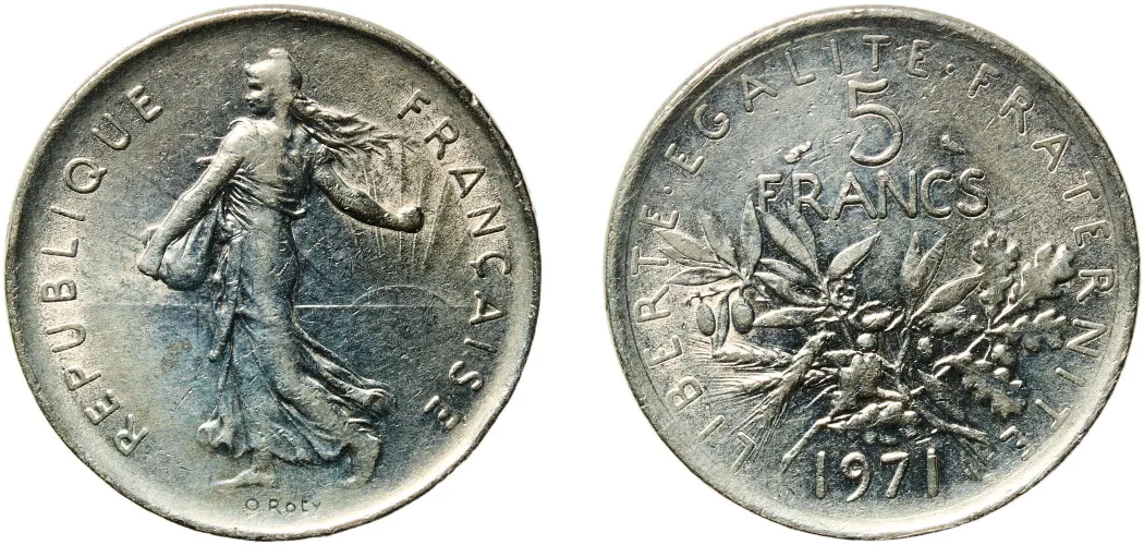 5 Francs (signature 5 Francs (signature