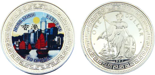 香港 イギリス 貿易銀 1910年 ONE DOLLAR 銀貨 香港 イギリス 貿易銀 1910年 ONE DOLLAR 銀貨 美術品・アンティーク