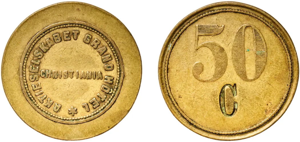 Token - Aktieselskabet grand hotel Christiania ND (XF) - Denmark