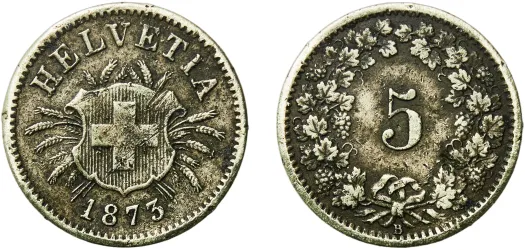 10 Rappen (Libertas; copper-nickel) 1978 (UNC) - Bern Mint