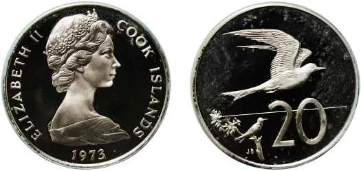 10 Dollars - Elizabeth II (Acropolis) 2007 (PF) - Cook Islands