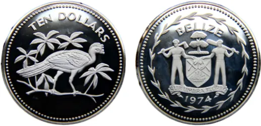 Ciondolo Con Moneta Dollaro Giamaica 1974 E Catena Serpente Argento 28&Prime; 925