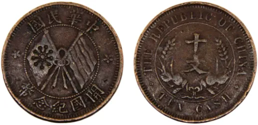 中国 20C銀貨 (1890-1908) AU 53 1890-1908 20 Cent /Fen