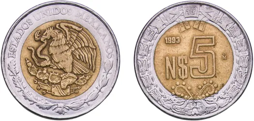 8 Reales 1876 Zs JA (XF) - Zacatecas Mint - Mexico | Coins NB