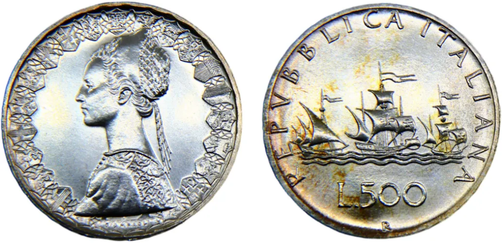 ROMANEE-CONTI 1986 モノポール 1986 500 Lire (UNC) - Rome mint - Italy | Coins NB - Auction