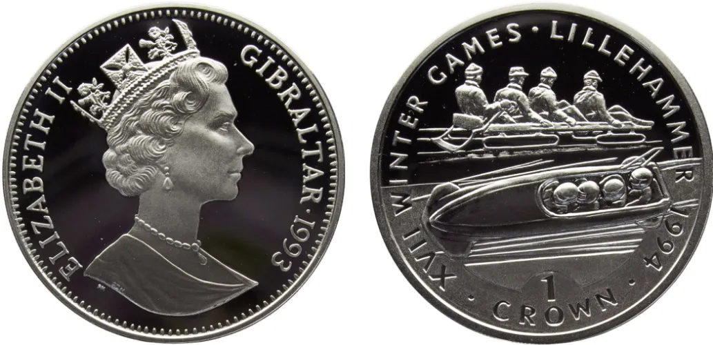 1993 PM 1 Crown Winter Olympics, Lillehammer, Bobsledding