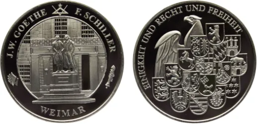 1914 Medal Wilhelm II,by Mayer and Wilhelm, Stuttgart, on the